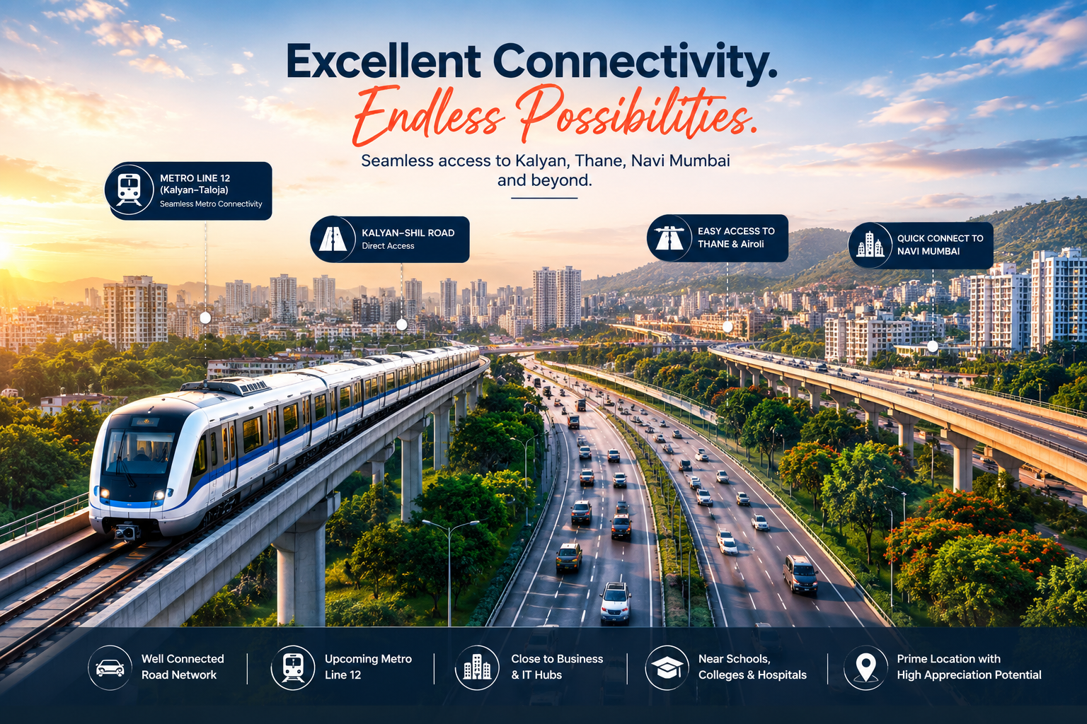 Davakhar Chakki Naka Connectivity